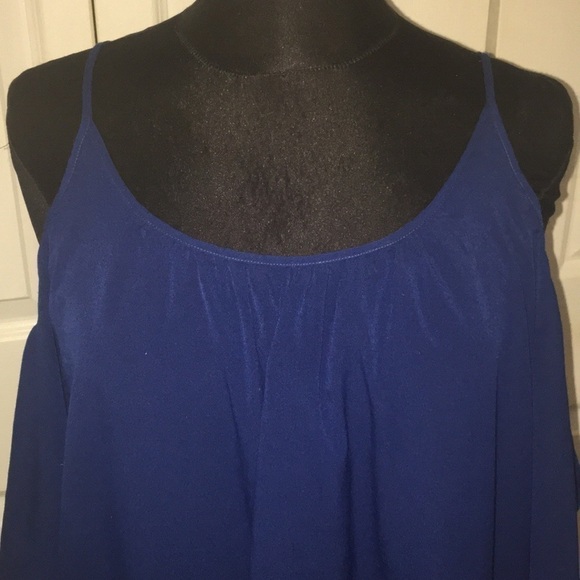 FRENCH CONNECTION CREPE LIGHT COLD SHOULDER DRESS - Picture 6 of 8